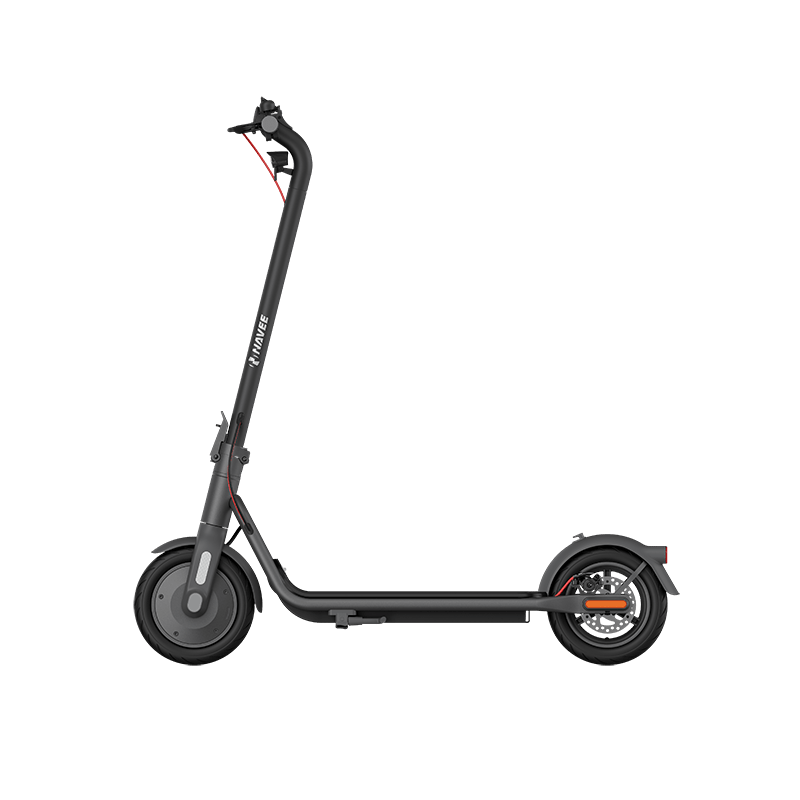 NAVEE V40N Foldable Electric Scooter w/ 25 Miles Max Operating Range & 20 mph Max Speed - Black