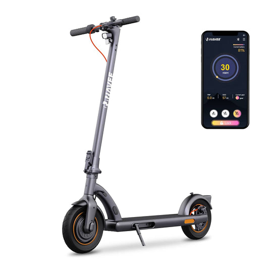 NAVEE N40 Electric Scooter 32lbs Lightweight - Space Black