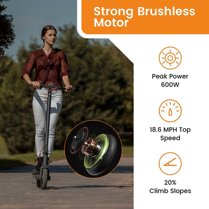 NAVEE N40 Electric Scooter 32lbs Lightweight - Space Black