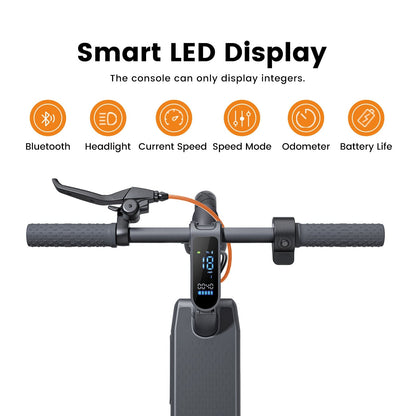 NAVEE N40 Electric Scooter 32lbs Lightweight - Space Black