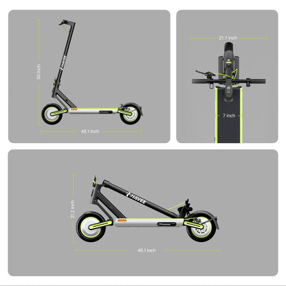 NAVEE S65 Electric Scooter w/40 mi Max Operating Range & 20 mph Max Speed - Green