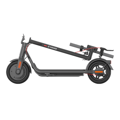 NAVEE V25 Pro Electric Scooter w/15.5 mi Max Operating Range & 18.6 mph Max Speed - Black