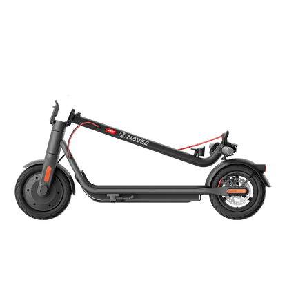 NAVEE V40N Foldable Electric Scooter w/ 25 Miles Max Operating Range & 20 mph Max Speed - Black